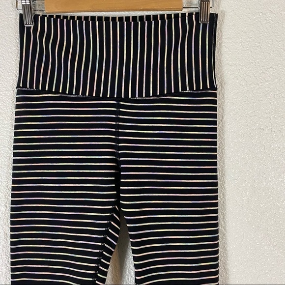 Ivivva Rhythmic Tights Striped SZ 14 - Picture 4 of 5